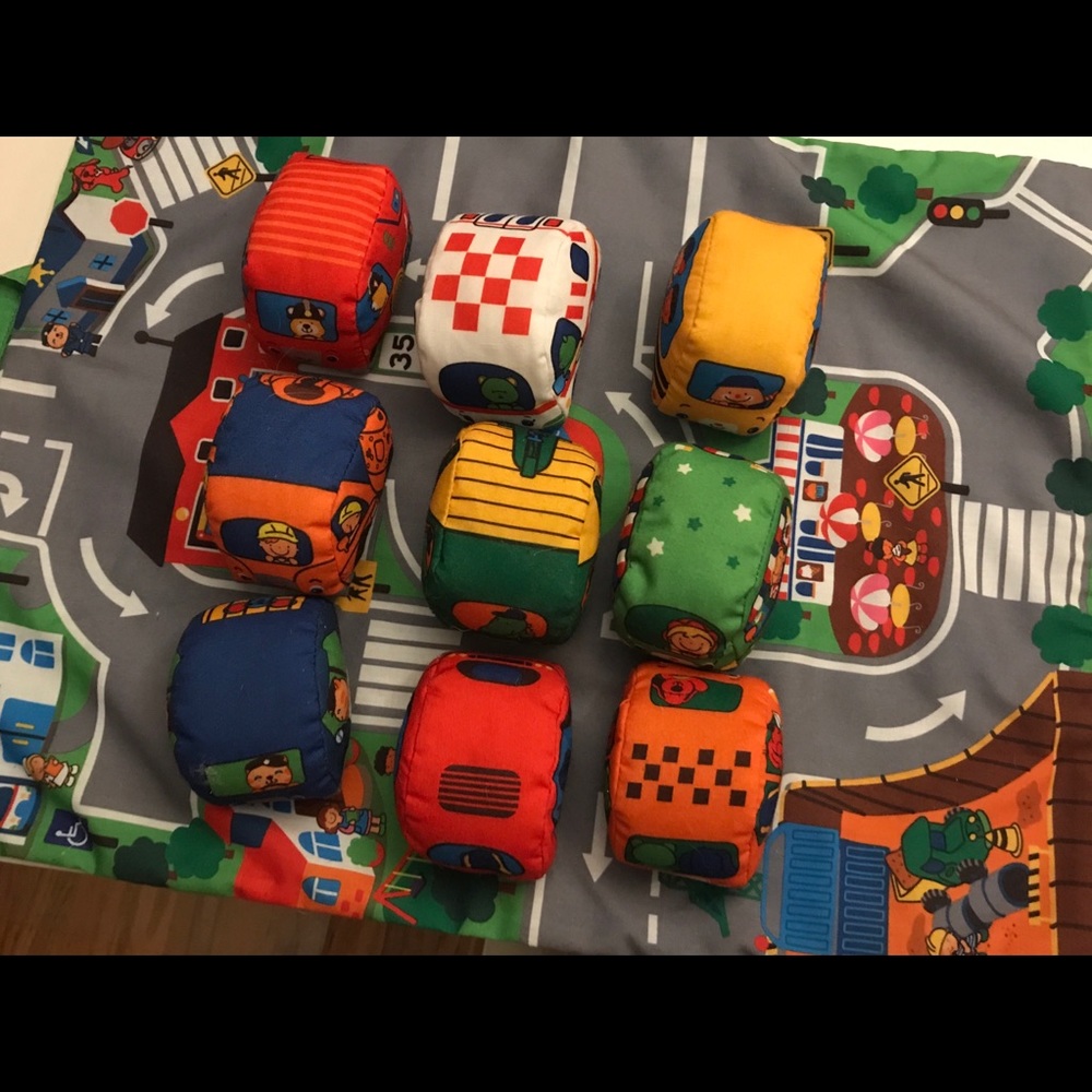 Melissa and Doug take-along town play mat.